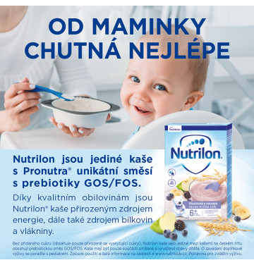 Nutrilon Pronutra Obilno-mléčná kaše 7 cereálií s ovocem