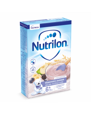 Nutrilon Pronutra Obilno-mléčná kaše Vícezrnná s ovocem