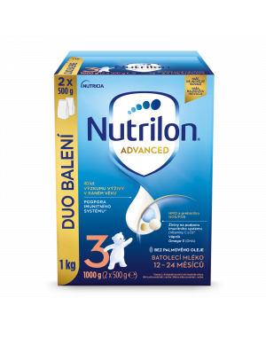 Nutrilon 3 Batolecí mléko - výhodné balení 1 kg
