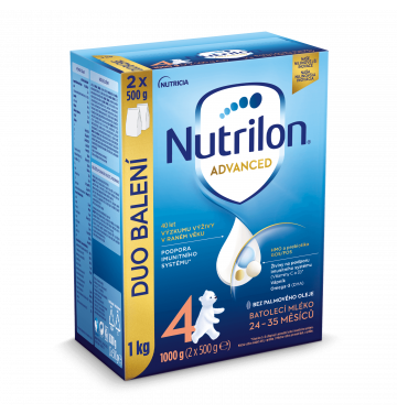 Nutrilon 4 Batolecí mléko - výhodné balení 1 kg